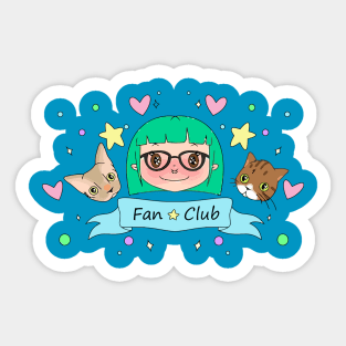 Wishy Fan Club Sticker